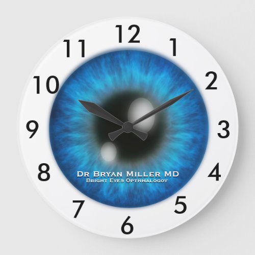 Opthamologist Custom Clock