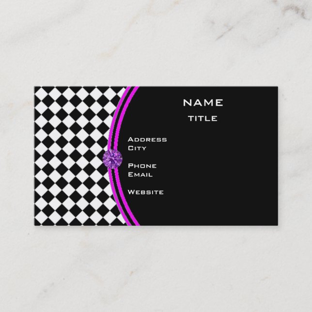 Optical Business Card (Front)
