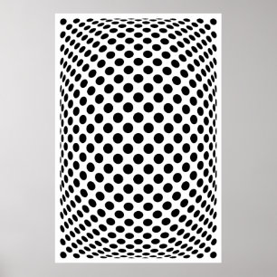 Optical Dots 4 Poster