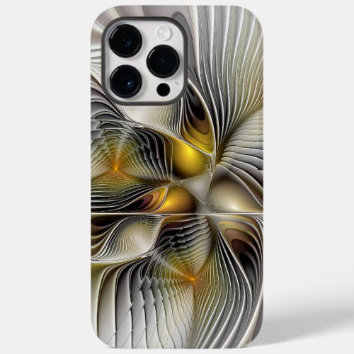 Optical Illusion Abstract 3D Fractal With Depth Case_Mate iPhone 14 Pro Max Case