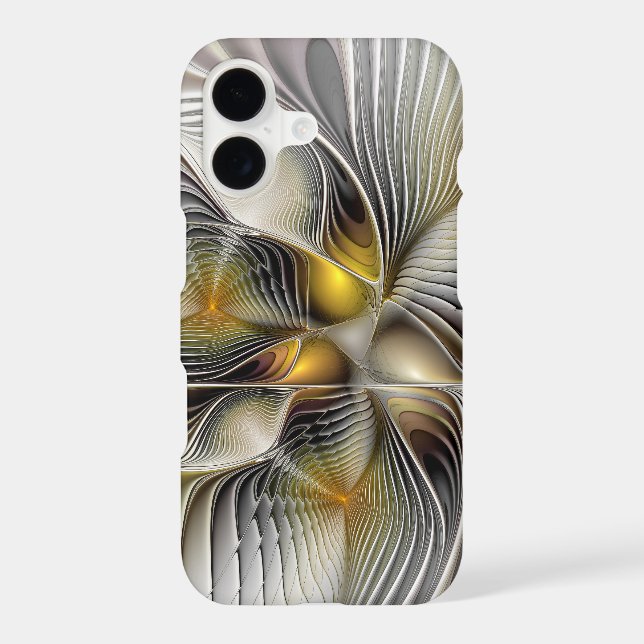 Optical Illusion Abstract 3D Fractal With Depth Case-Mate iPhone Case (Back)