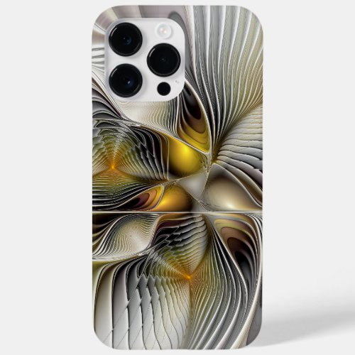 Optical Illusion Abstract 3D Fractal With Depth Case_Mate iPhone 14 Pro Max Case