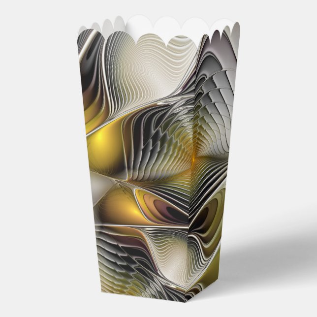 Optical Illusion Abstract 3D Fractal With Depth Favor Boxes (Front)