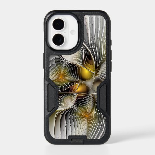 Optical Illusion Abstract 3D Fractal With Depth iPhone 17 Case