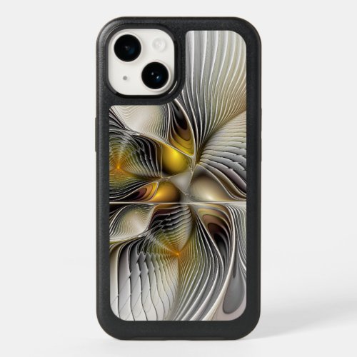 Optical Illusion Abstract 3D Fractal With Depth OtterBox iPhone 14 Case