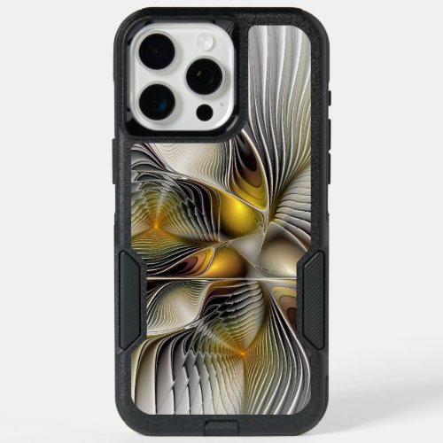 Optical Illusion Abstract 3D Fractal With Depth iPhone 15 Pro Max Case