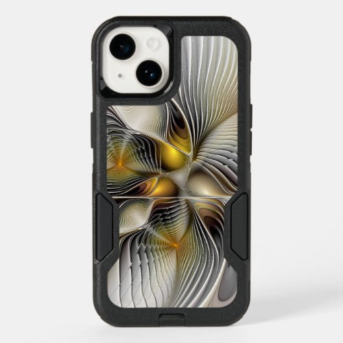 Optical Illusion Abstract 3D Fractal With Depth OtterBox iPhone 14 Case