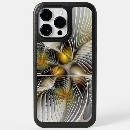 Optical Illusion Abstract 3D Fractal With Depth OtterBox iPhone 14 Pro Max Case