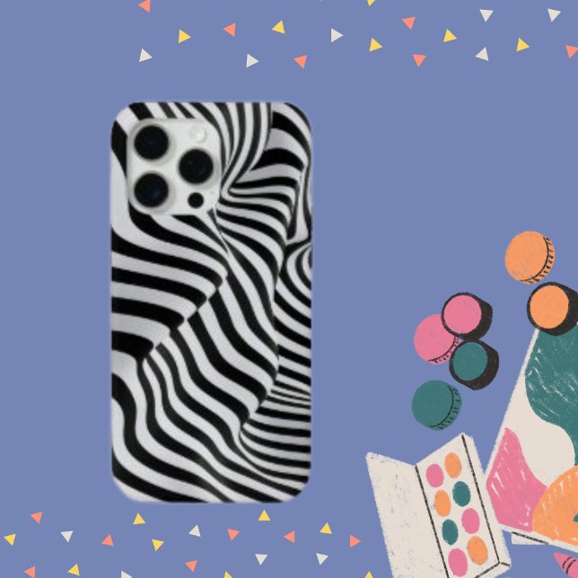 Optical Illusion Abstract Art Case-Mate iPhone Case (Creator Uploaded)
