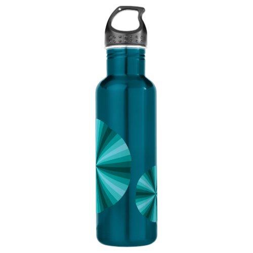 Optical Illusion Aqua Water Bottle