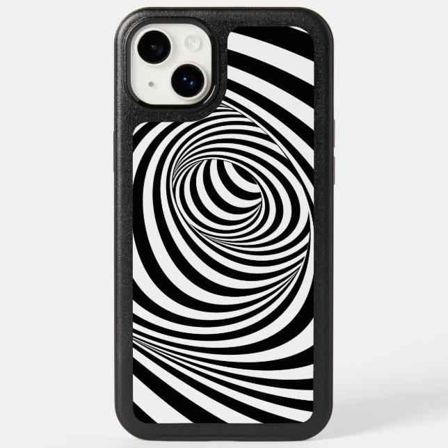 Optical Illusion B - Otter Box iPhone 14 Plus Case (Back)