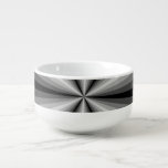 Optical Illusion Black Soup Mug at Zazzle