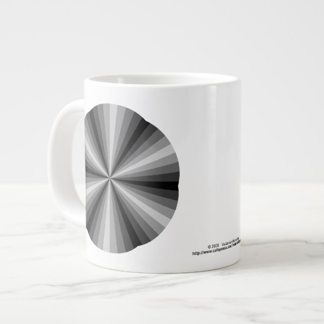 Optical Illusion Black Specialty Mug (Front Left)