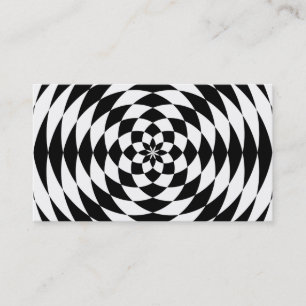 Optical Illusion Business Card