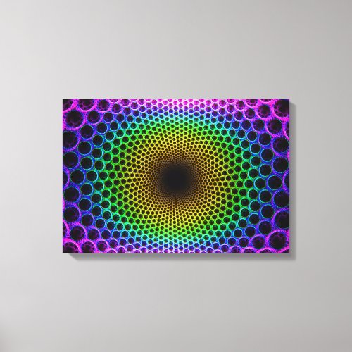 Optical Illusion Canvas Print