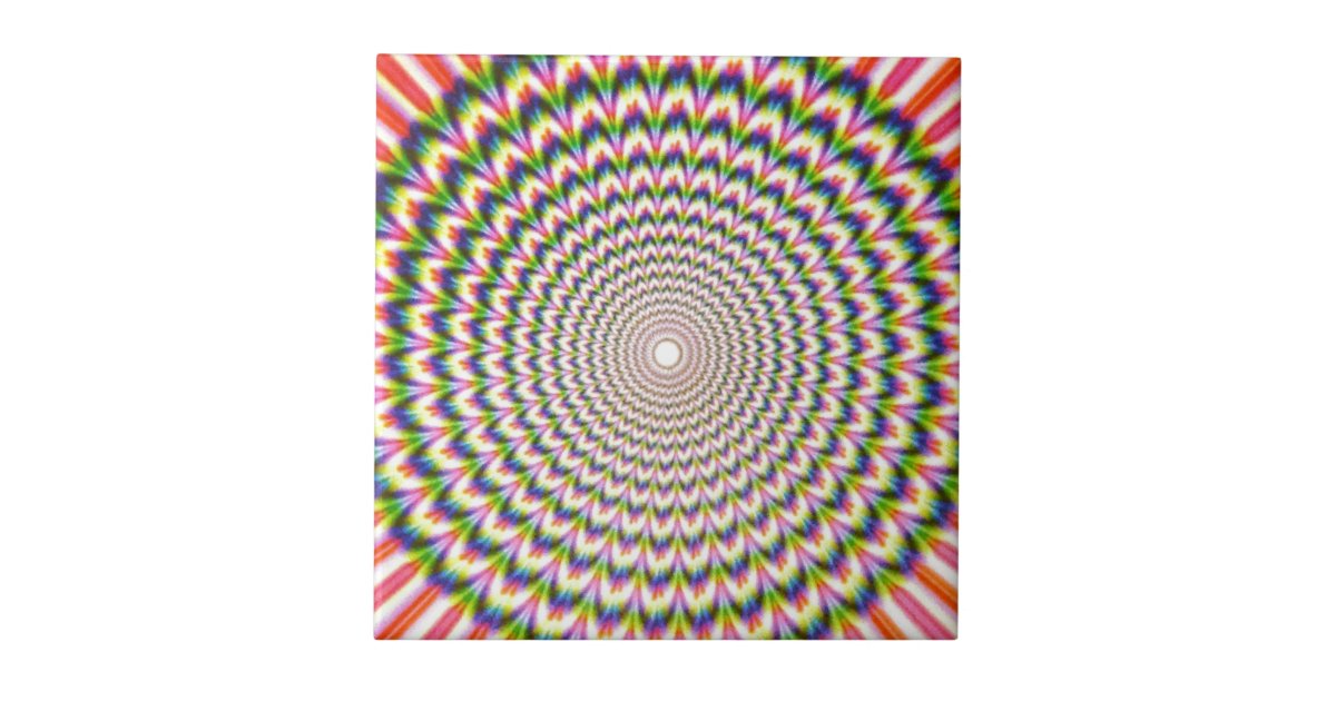 Optical Illusion Ceramic Tile Zazzle Optical Illusion Ceramic Tile Zazzle