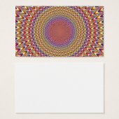 Optical Illusion Circle Expand Spiral Rainbow (Front & Back)