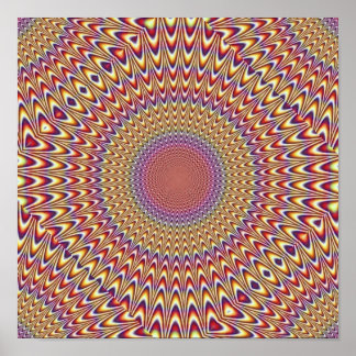 Optical Illusion Posters | Zazzle