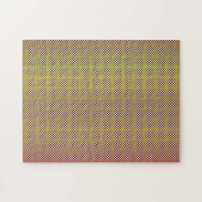Optical Illusion Colors Jigsaw Puzzle (Horizontal)