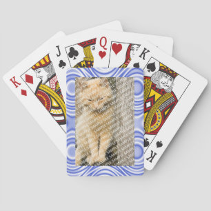 Optical Illusion Create Your Own Gift Template Poker Cards