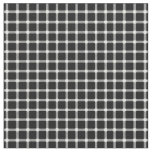 Optical Illusion Design Disappearing Black Dots Fabric