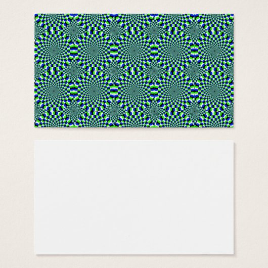 Optical Illusion Expansion Turning Wheels Chaotic (Front & Back)