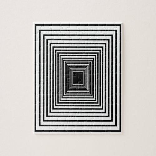 Optical Illusion Frustrating Jigsaw Puzzle