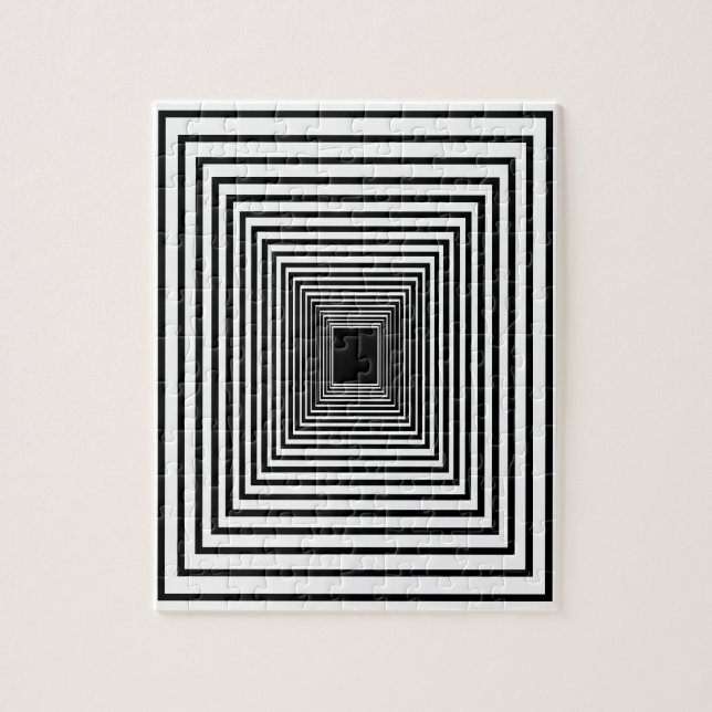 Optical Illusion Frustrating Jigsaw Puzzle (Vertical)
