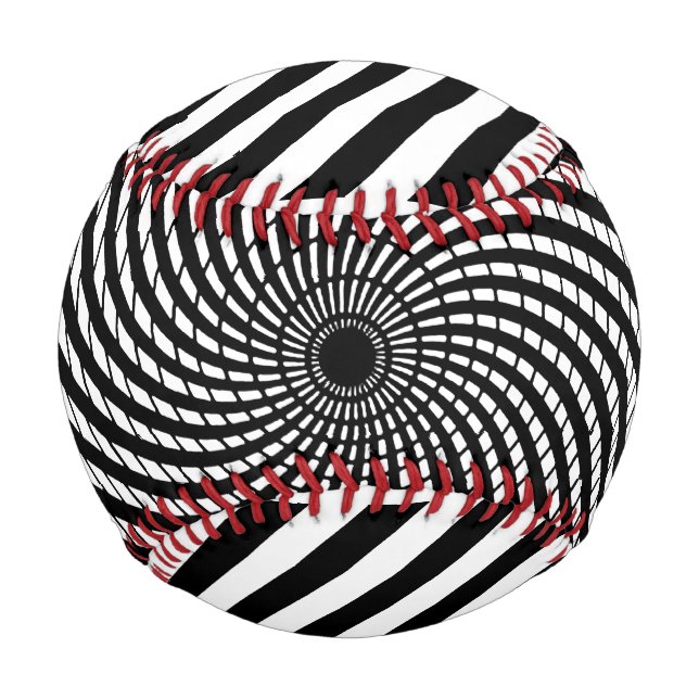 Optical Illusion Geometric Art Hypnotic Game Ball (Front)
