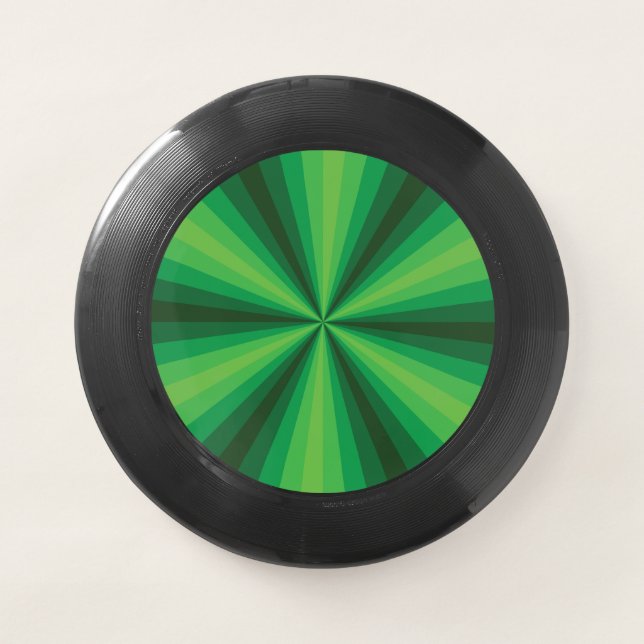 Optical Illusion Green Frisbee (Front)