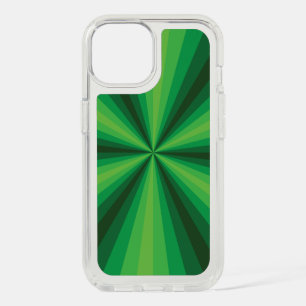 Optical Illusion Green Speck Phone Case