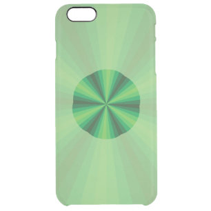 Optical Illusion Green Uncommon iPhone Case