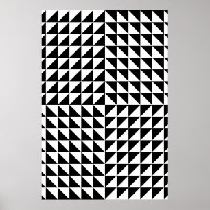 optical illusion illusion black poster