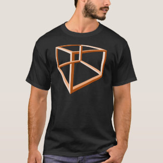 Optical Illusion Impossible Illusion 3d Geometry T-Shirt