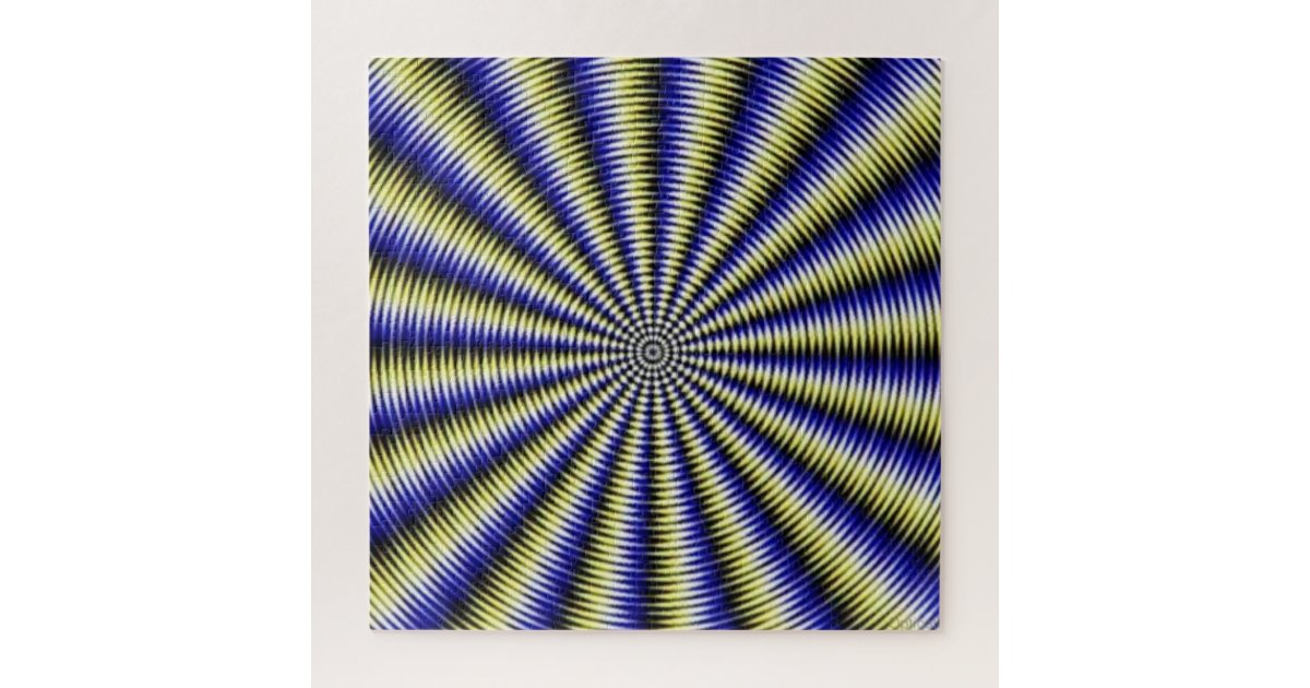 Optical Illusion Jigsaw Puzzle Zazzle
