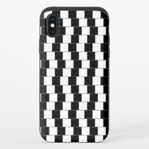 Optical Illusion LV iPhone X Clear Case