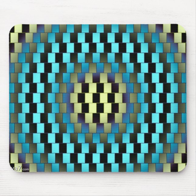 optical illusion mouse pad (Front)