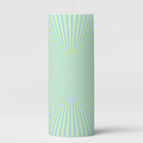 Optical Illusion Pillar Candle