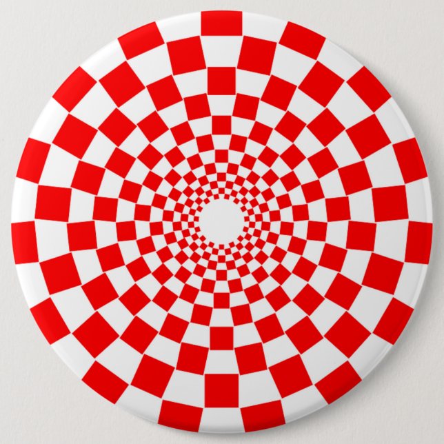 OPTICAL ILLUSION PINBACK BUTTON (Front)