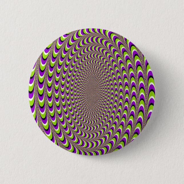 Optical Illusion Pinback Button (Front)