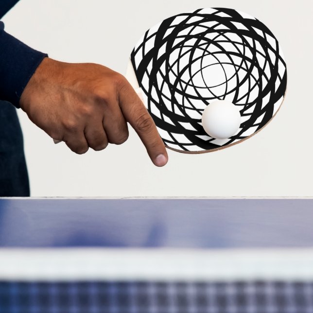 Optical illusion Ping Pong Paddle (Insitu)