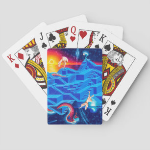 Optical Illusion Poker Cards
