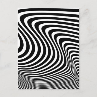 Optical Illusion Postcard