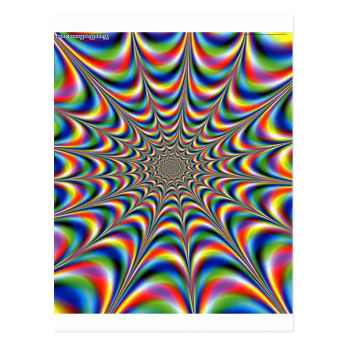 OPTICAL ILLUSION POSTCARDS