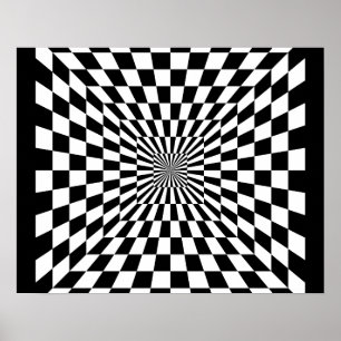 Optical Illusion Poster