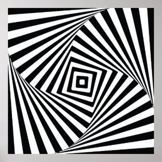 Optical Illusion Posters | Zazzle