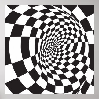 Optical Illusion Posters | Zazzle