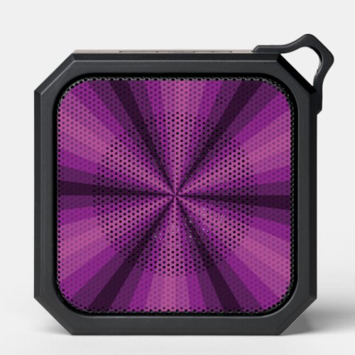 Optical Illusion Purple Bluetooth Speaker
