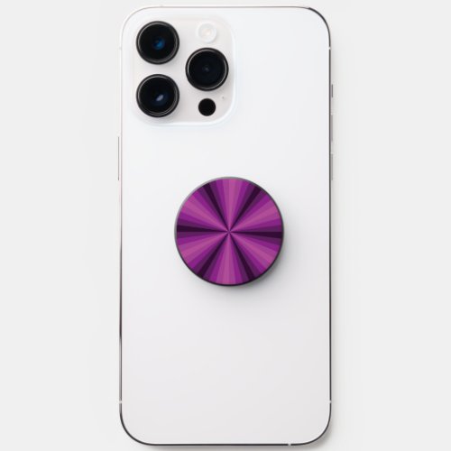 Optical Illusion Purple PopSocket