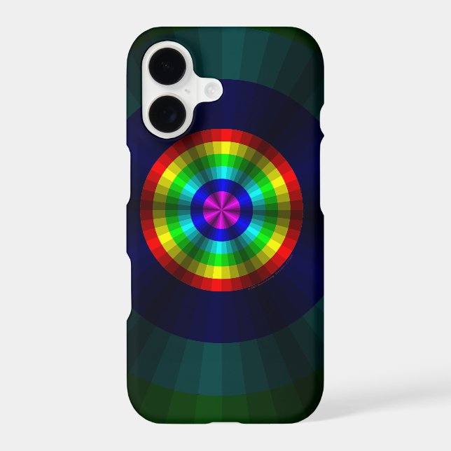 Optical Illusion Rainbow Case-Mate Case (Back)
